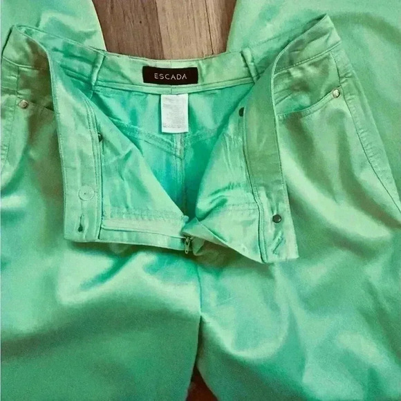 - ESCADA Wide Leg Slacks Pants Size 44 - Picture 2 of 4